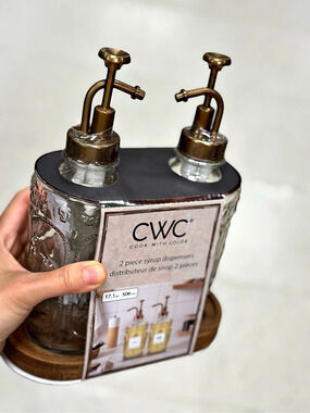CWC 2 Piece Syrup Dispensers